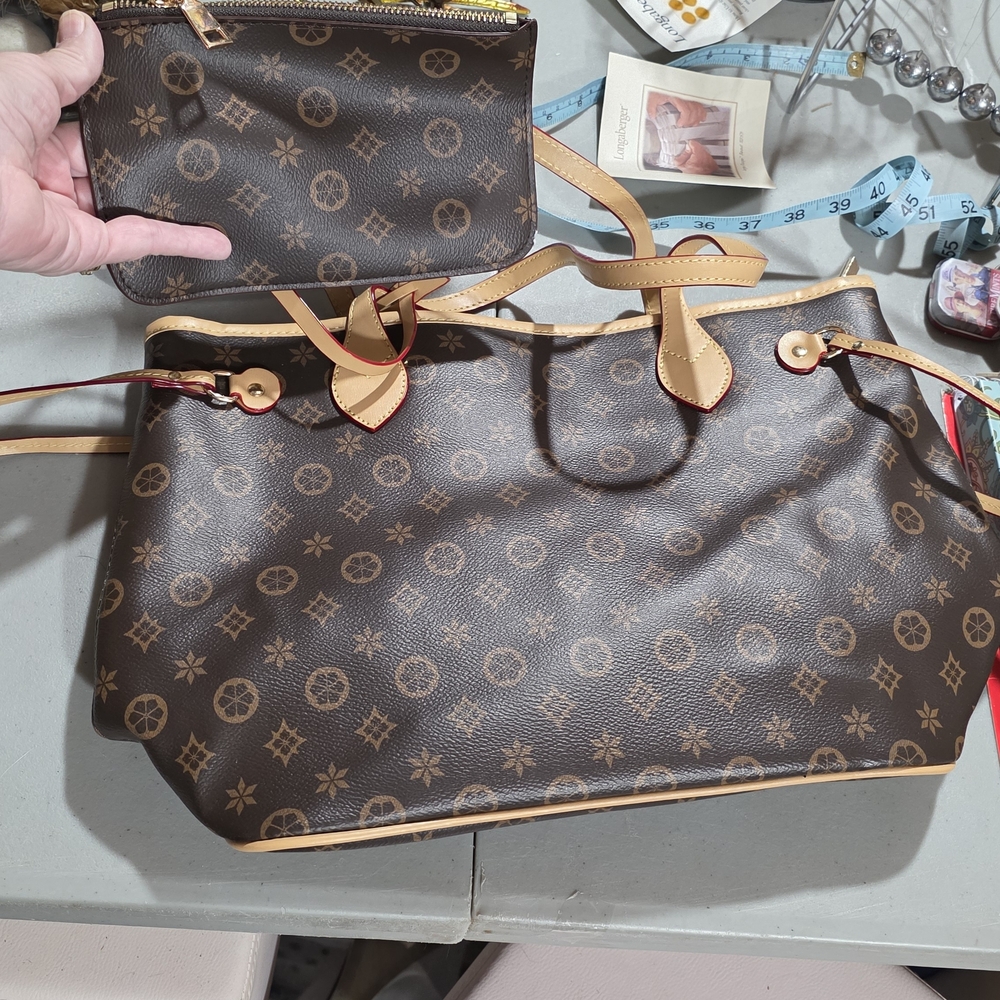 Elegant Brown Tote Bag
